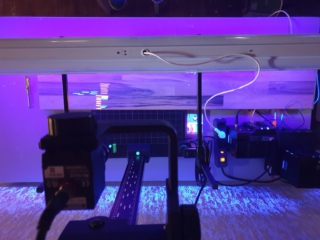 LeitVIEW UV fluorescence excitation and emission test