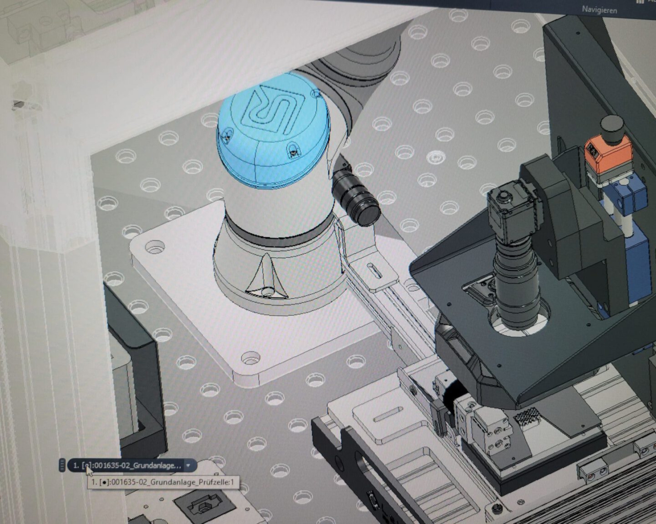 LeitVIEW inspection module for robot cell